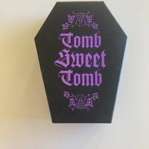 * Disneyland Resin Tomb Sweet Tomb Coaster Set Haunted Mansion Halloween